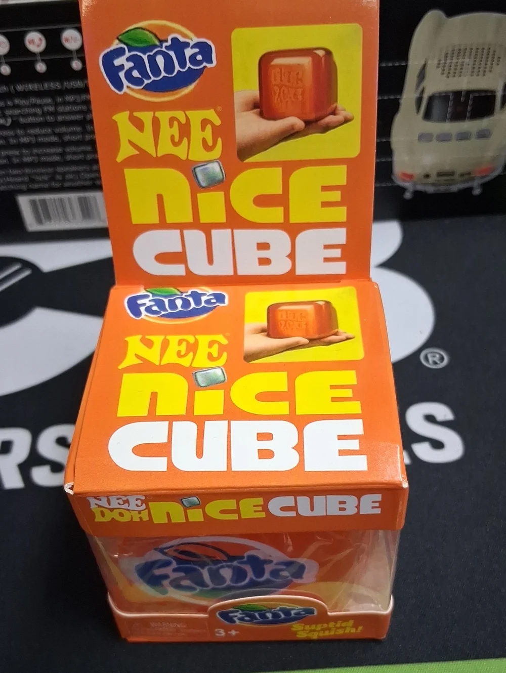 Fanta Nee Nice Cube Orange Promotional Collectible